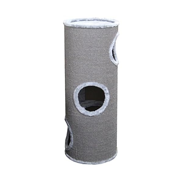 Ebi Europet Bernina 431431078 Katzenmöbel Everlast Tower, hellgrau