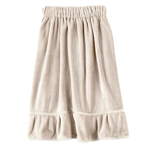 Image of Bella Sleep + Spa Ultra Soft Plush Luxury Spa Shower Bath Wrap with Adjustable Closure, One Size, Flax