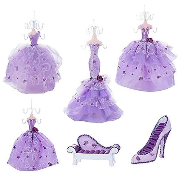 LXXSH Sieradenrek Prinses Sieradenrek Ketting Displayrek Sieraden Opbergrek Huwelijkscadeau