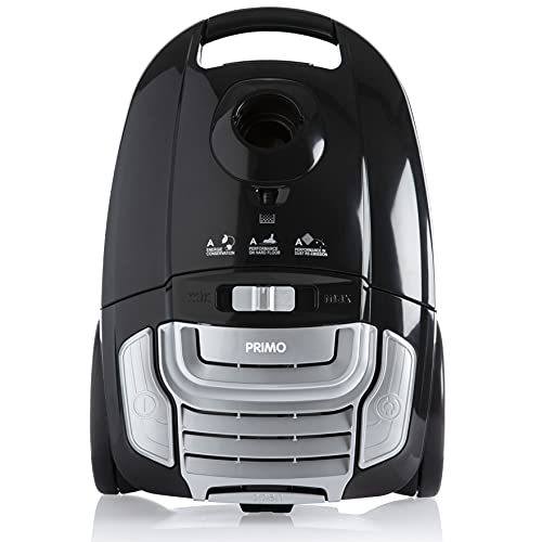 PRIMO PR505VC stofzuiger met tas, energieklasse A, zwart, 4 zakken inbegrepen. - Image 5