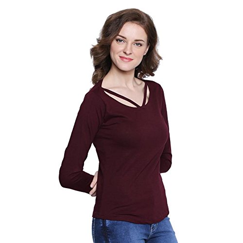 Image of The Dry State Women's Slim Fit T-Shirt (G1254 Red X-Large)
