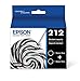 EPSON T212 Claria Ink Standard Capacity Black Dual Cartridge Pack (T212120-D2) for Select Epson Expression and Workforce Printers