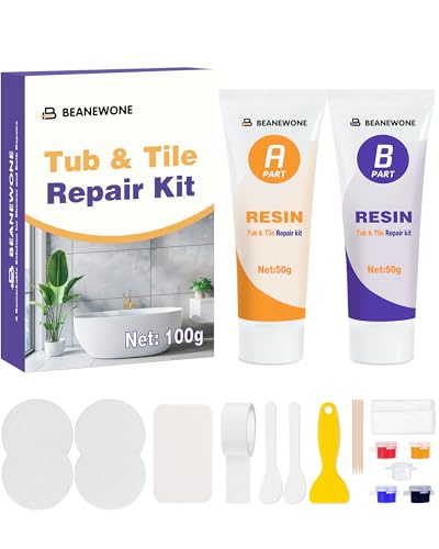 Beanewone Kit Reparación Ducha y Baldosas