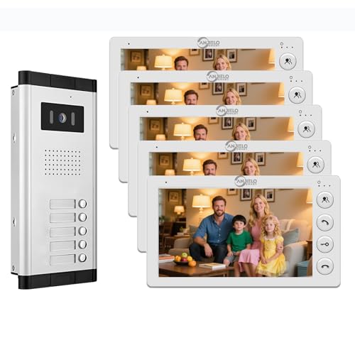 Wired Video Intercom System with Multiple Units