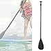Leapiture Paddle Boating Paddle Surfboard Paddle Detachable Extendable Paddle Oar Stand Up Paddle Board for Surfing Boat Kayak Canoeing Black