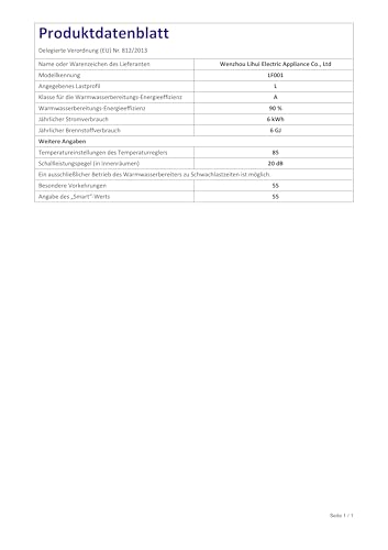 Mulcort Durchlauferhitzer 3KW Elektrischer Mini-Durchlauferhitzer ohne Tank an der Wand mit LED-Display 3-stufige Temperaturregelung Fernbedienung für Küche zu Hause Badezimmer