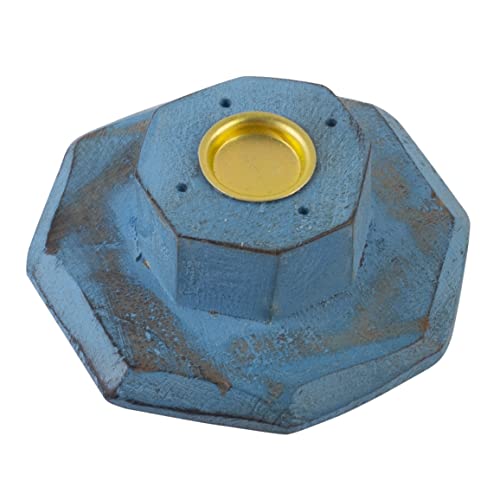 Handmade Wooden Incense Stick & Cone Burner Holder Tower Large Organic Eco Friendly Ash Catcher Agarbatti Holder Rustic Style Hand Carved For Meditation Yoga Aromatherapy Home Fragrance Products #TOP5