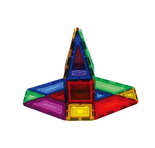 Magsnaps Magnetic Construction Set With 100 Pieces, Stem Learning Toy #TOP4