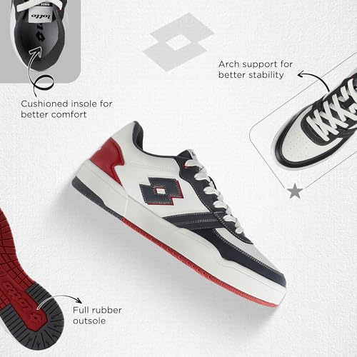 Image of Lotto Men Hoop Star Citta Sneakers