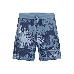 Blue Paradise Palms Print