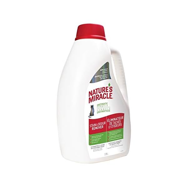 Nature’s Miracle Stain & Odor Remover Just for Dogs, Pet Stain Eliminator, 3.7 Litres Nature’s Miracle Stain & Odor Remover Just for Dogs, Pet Stain Eliminator, 3.7 Litres