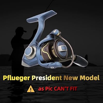 GOMEXUS Power Handle for Pflueger President Spinning Reel Carnk (Not for President Lock Type)