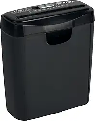 Fragmentadora Papel E Cartão Corta Em Tiras 6 Folhas Luvinco 220 Volts