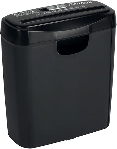 Fragmentadora Papel E Cartão Corta Em Tiras 6 Folhas Luvinco 220 Volts