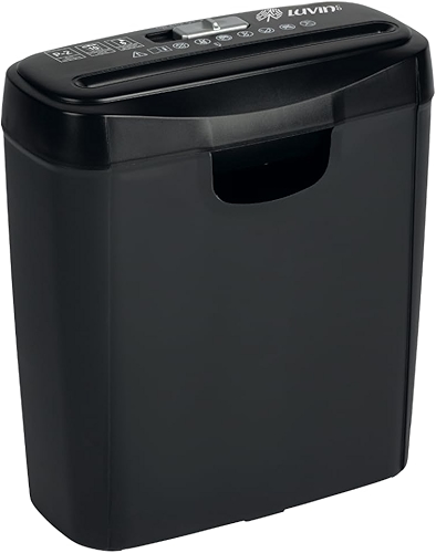 Fragmentadora Papel E Cartão Corta Em Tiras 6 Folhas Luvinco 220 Volts