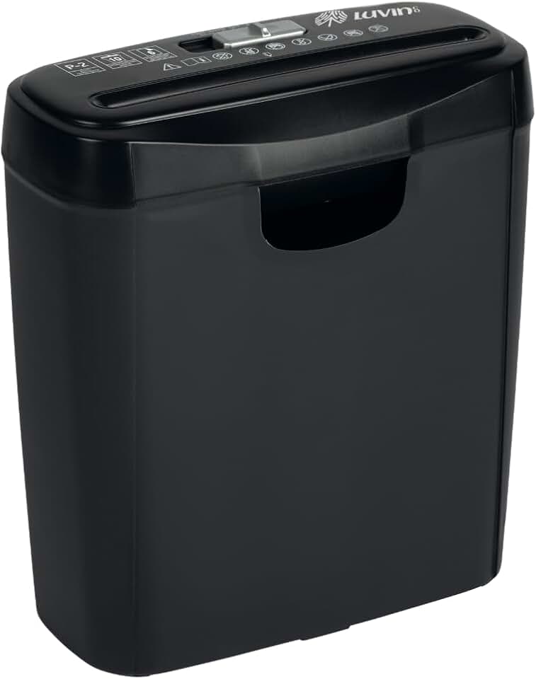 Fragmentadora Papel E Cartão Corta Em Tiras 6 Folhas Luvinco (110v)