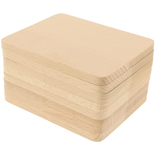 8x HOFMEISTER sottobicchieri per raclette in legno - per pennoni in legno