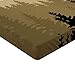 Lunarable Pine Tree Fitted Sheet, Wild Coniferous Woodland in The Morning Fog Tree Silhouettes, Bed Cover with All-Round Elastic Deep Pocket for Comfort, Twin XL Size, Sand Brown Beige