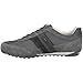 Geox U Wells C, Sneakers Uomo, Grigio (Dk Grey), 44 EU