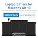 CSEXCEL New Laptop Battery for MacBook Air 13