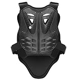 PELLOR Motorcycle Armor Vest Chest Back, Motorcycle Vests for Men, Motocross Body Guard Vest Cycling...