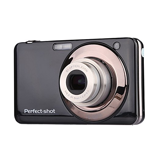 Powpro PP-V600 2.7 Inch TFT 5X Optical 15MP 1280x720 HD Anti-shake Smile Capture Digital Video Camera