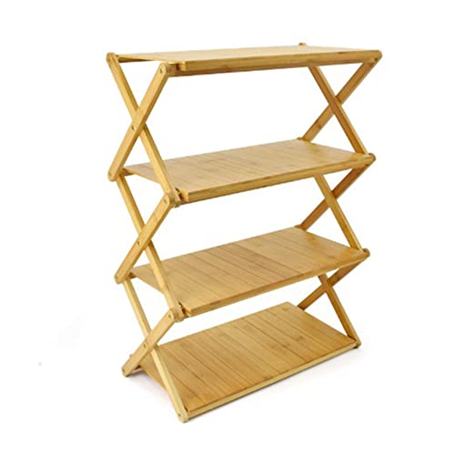 Amazon.com: Leapiture Wooden Foldable Shelf Multi Layer Folding 