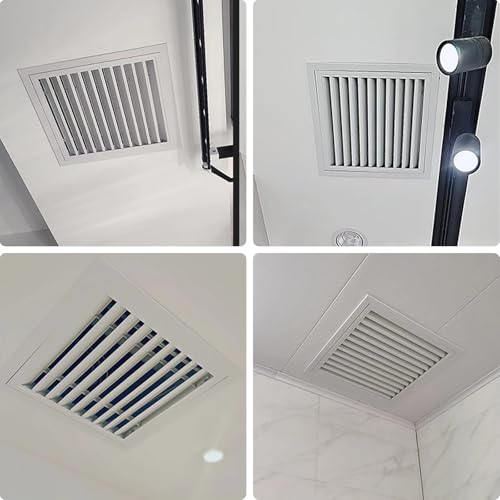 Grille d'aération pour cloison sèche anti-poussière installation facile - 6