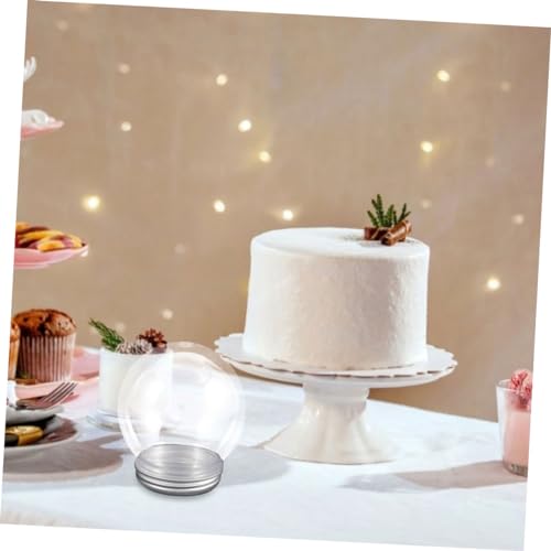 Bolas transparentes de plástico ULTECHNOVO de 150ml para decoración navideña 5