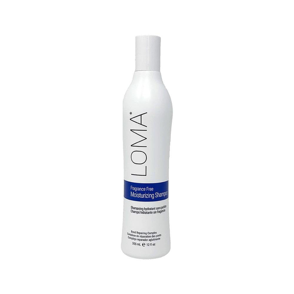 LOMA Fragrance Free Moisturizing Shampoo, 12 Fluid Ounce
