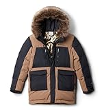 Columbia Parka Marquam Peak Fusion 2 Chaqueta de Invierno, Delta/Negro, 128 para Niños