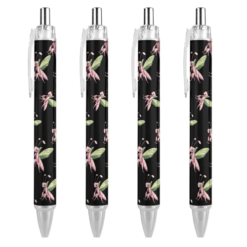 Stylos à bille Orchid Mantis pour prendre des notes au bureau sans bavure
