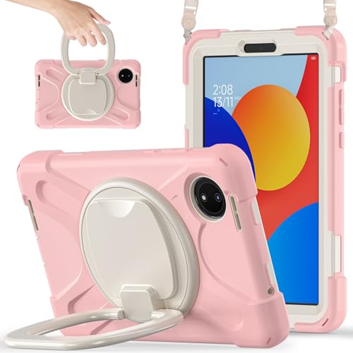 Coque Xiaomi Redmi Pad SE 8.7 2024 antichoc robuste TPU avec support poignée rotative