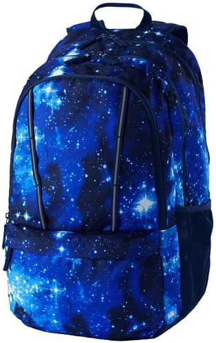Lands' End Kids' ClassMate Blue Galaxy Space Small