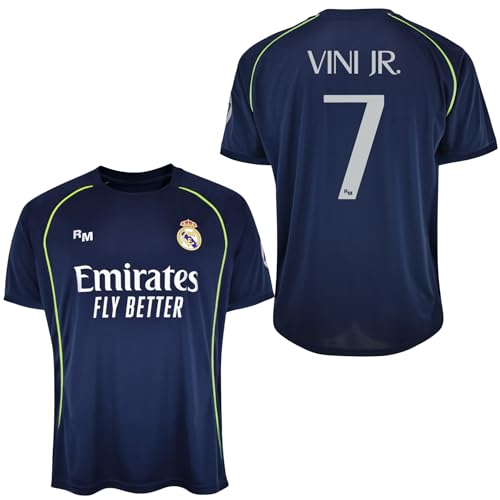 Real Madrid Camiseta Adulto 2a equipación 25 26   Réplica Oficial Vinicius