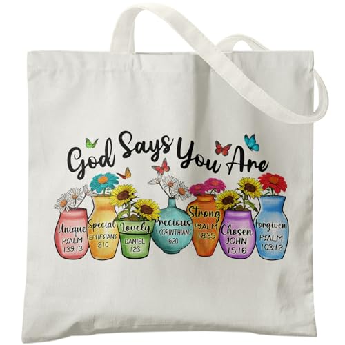 Christian Canvas Tote Bag