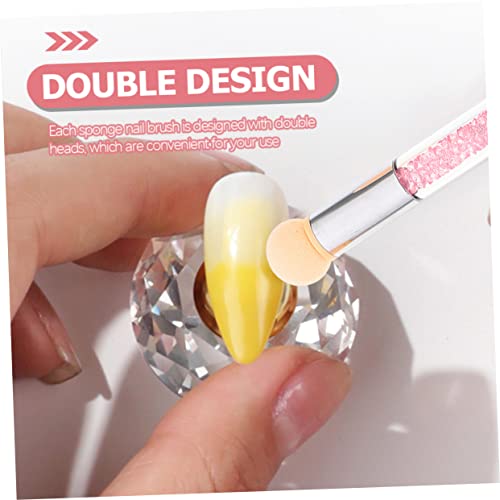 HONMEET 2 Conjuntos De Canetas De Esponja De Unhas Ferramentas De Unhas Para Arte De Unhas Strass Es