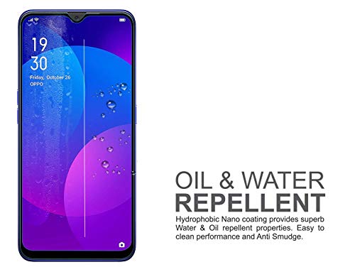 Image of Screen Protector for Oppo A56 5G | Oppo A54s (Black) Tempered Glass Edge-to-Edge 6D Screen Guard With Installation Kit