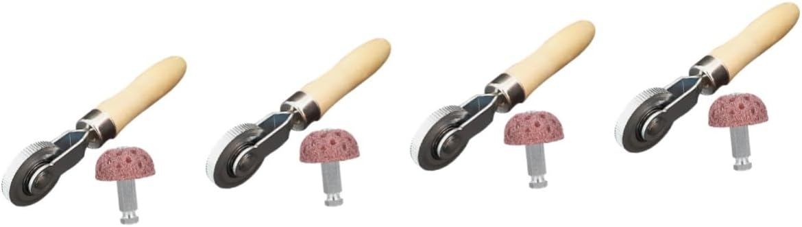 Alipis 4sets Tire Repair Tool Rake and Bowl Grinding for Efficient Puncture Repair Includes High-Speed and Low-Speed Buffing Wheels for Cars Motorcycles and Atvs