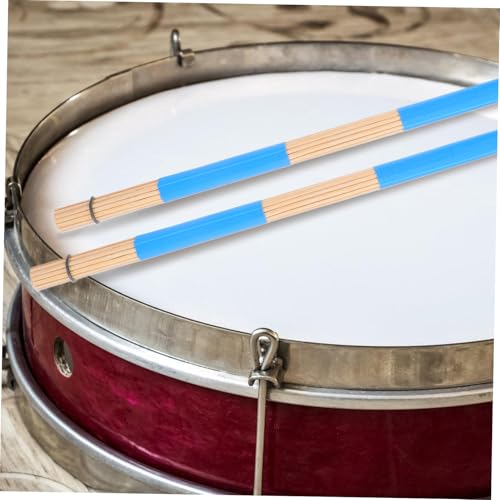 Abaodam 1par Baquetas Profesionales de Madera para Jazz y Folk, con Mango Cómodo y Bolsa para Almacenamiento miniatura 6