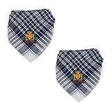 Home Universal® Pañuelo Fallero de Valencia con Escudo, Azul y Blanco...