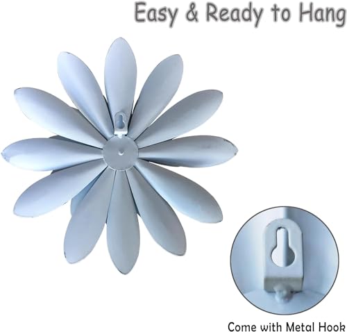 Novbvia Metal Flower Wall Sculpture thumb #5