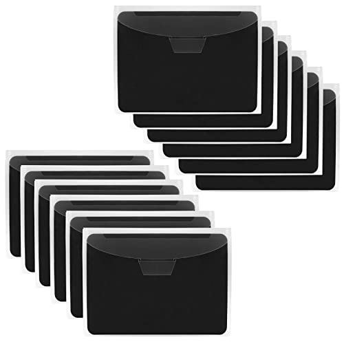 UNIMEIX Thicken 24 Pack Stamp and Die Storage Pockets Die Cut Storage for Card Making Supplies (1.5 mm Thickness