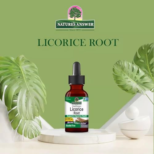 Arm-Axe 083000006401 Nature'S Answer Licorice Root | Herbal Supplement | Supports Digestive Health | Non-Gmo & Kosher | Alcohol-Free thumb #3