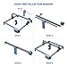 S6/S6PRO/S9 X- Linear Guide Upgrade Kit High Precision Industrial Grade Direct Installation Without Drilling