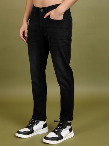 Image of Highlander Men's Slim Fit Jeans | Stylish Casual Wear for Everyday Comfort | Jeans for man