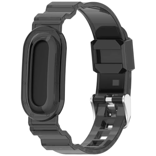 Google Fitbit Air 2026�Ή��ėp�P�[�X(�F:�u���b�N) �X�|�[�c�o���h ���߉\�ȃ\�t�g�V���R�������p�X�g���b�v