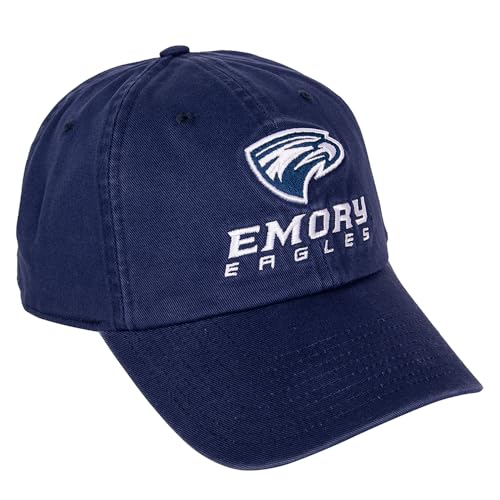 Desert Cactus Emory University Baseball Hat Eagles Brimmed Embroidered Hats Cap Adjustable Cloth Strap Adult (Style B) Blue
