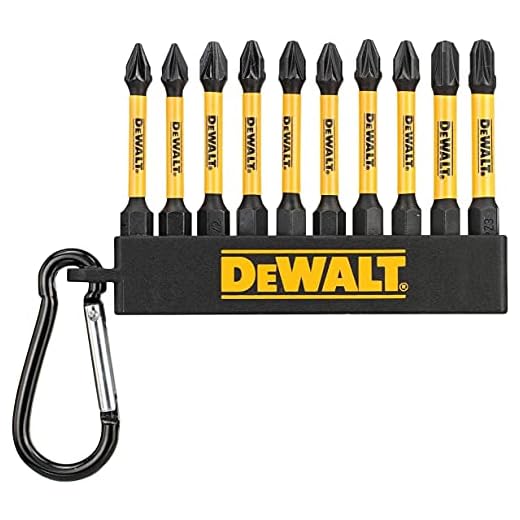 DeWalt DT7274-QZ Pozi & Phillips Schlagschrauber-Bit-Set, 50 mm, PZ1, PZ2, PH2