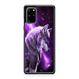  Carcasa para Samsung Galaxy A51 silicona TPU lobo lobo perro perro perro luna planete diseño hipster indio totem símbolo 223 Ref 775